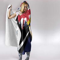 Anguilla Hooded Blanket Strength and Endurance Grunge