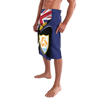 Personalised Anguilla Lavalava Strength and Endurance Grunge