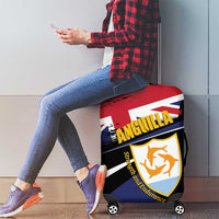 Anguilla Luggage Cover Strength and Endurance Grunge