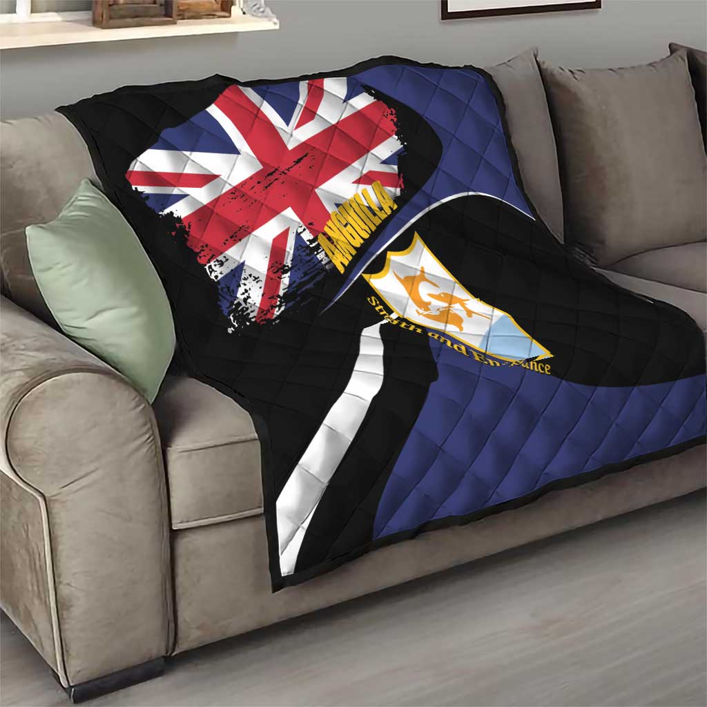 Anguilla Quilt Strength and Endurance Grunge