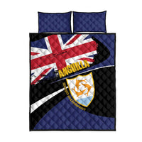 Anguilla Quilt Bed Set Strength and Endurance Grunge