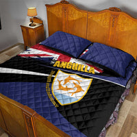 Anguilla Quilt Bed Set Strength and Endurance Grunge