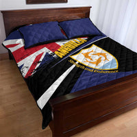 Anguilla Quilt Bed Set Strength and Endurance Grunge