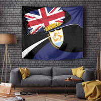 Anguilla Tapestry Strength and Endurance Grunge