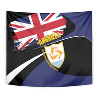 Anguilla Tapestry Strength and Endurance Grunge