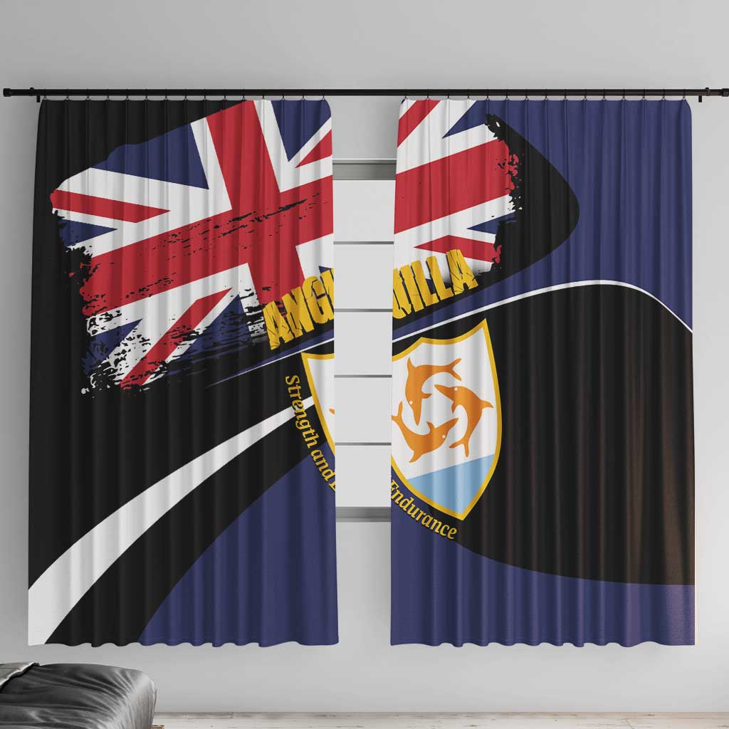Anguilla Window Curtain Strength and Endurance Grunge