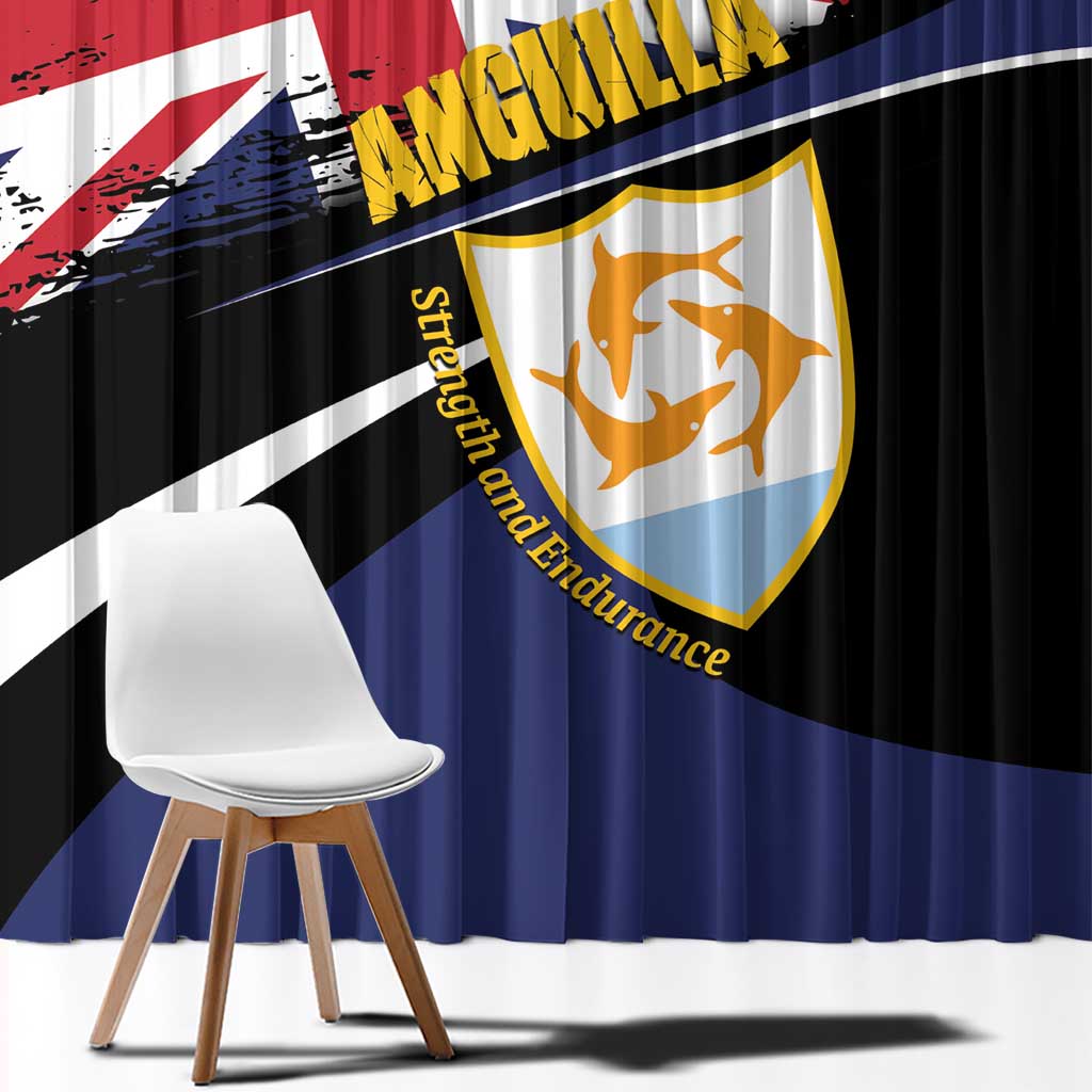 Anguilla Window Curtain Strength and Endurance Grunge