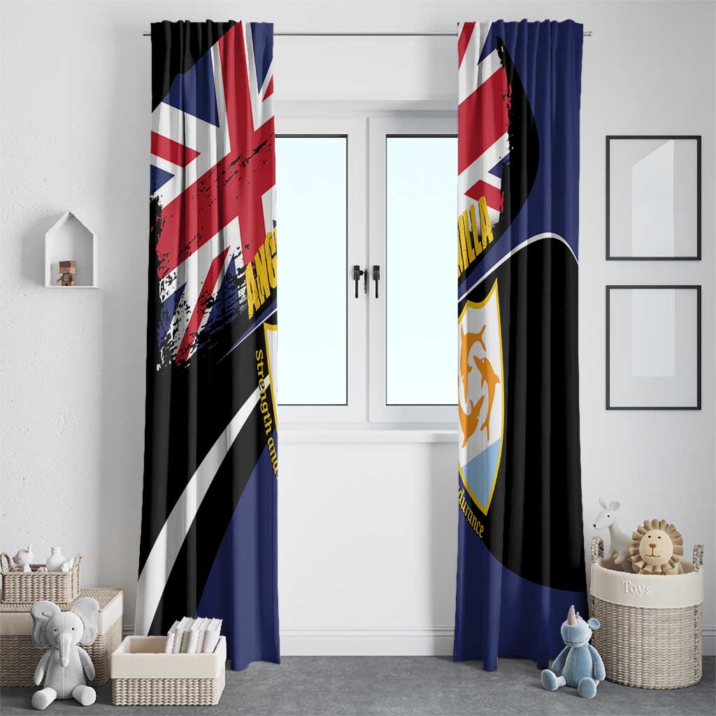 Anguilla Window Curtain Strength and Endurance Grunge