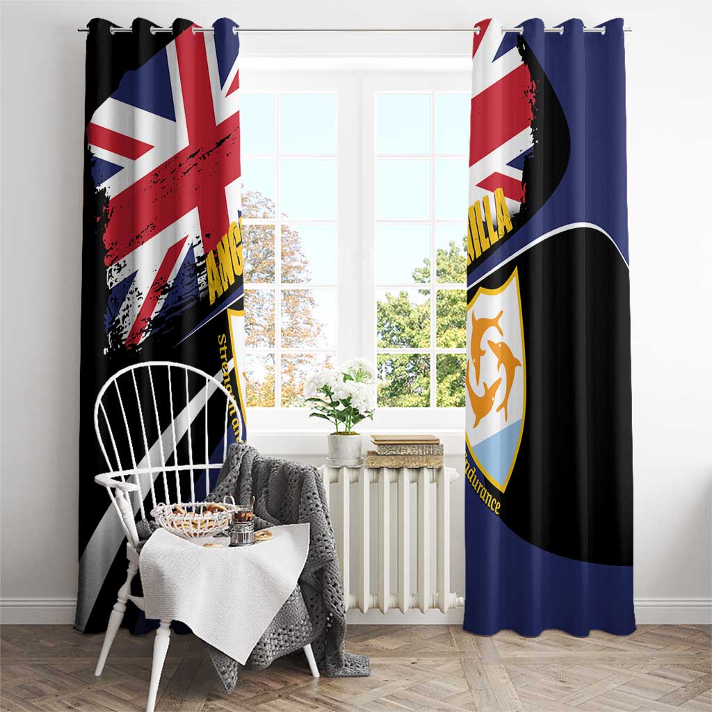 Anguilla Window Curtain Strength and Endurance Grunge