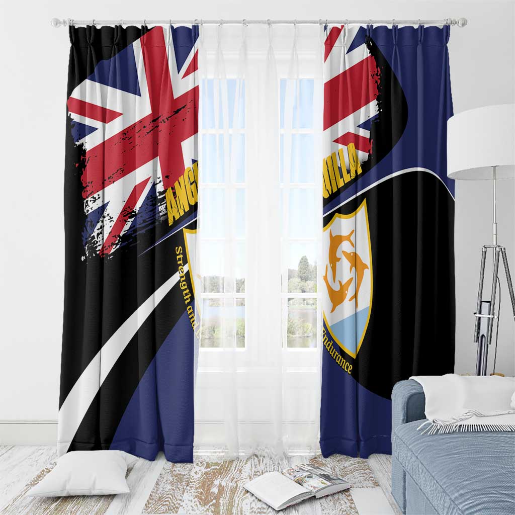 Anguilla Window Curtain Strength and Endurance Grunge
