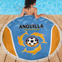 Anguilla Football Beach Blanket Come On Soccer Dolphins