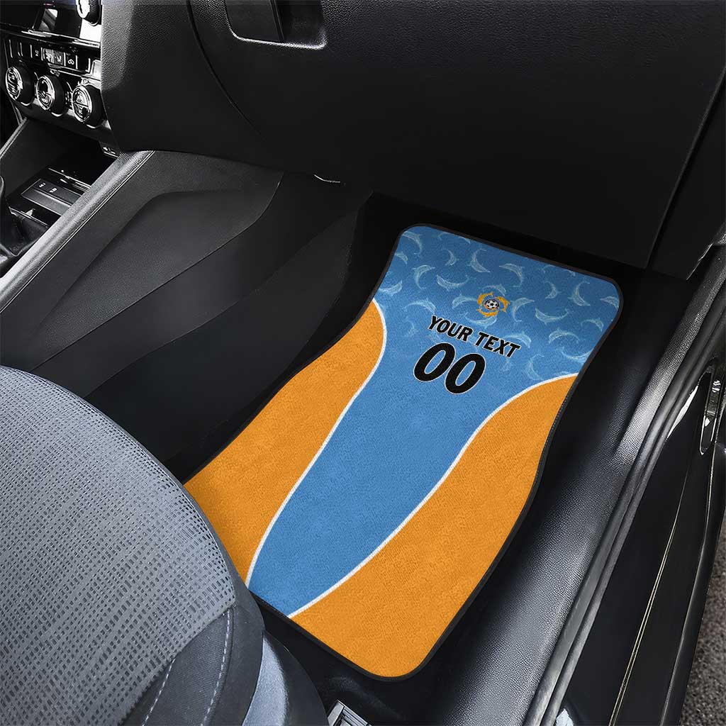 Anguilla Football Car Mats Come On Soccer Dolphins