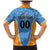 Custom Anguilla Football Family Matching Mermaid Dress and Hawaiian Shirt Come On Soccer Dolphins
