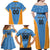 Custom Anguilla Football Family Matching Off Shoulder Maxi Dress and Hawaiian Shirt Come On Soccer Dolphins