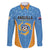 Custom Anguilla Football Family Matching Off Shoulder Short Dress and Hawaiian Shirt Come On Soccer Dolphins