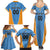 Custom Anguilla Football Family Matching Summer Maxi Dress and Hawaiian Shirt Come On Soccer Dolphins