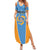 Custom Anguilla Football Family Matching Summer Maxi Dress and Hawaiian Shirt Come On Soccer Dolphins