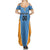 Custom Anguilla Football Family Matching Summer Maxi Dress and Hawaiian Shirt Come On Soccer Dolphins