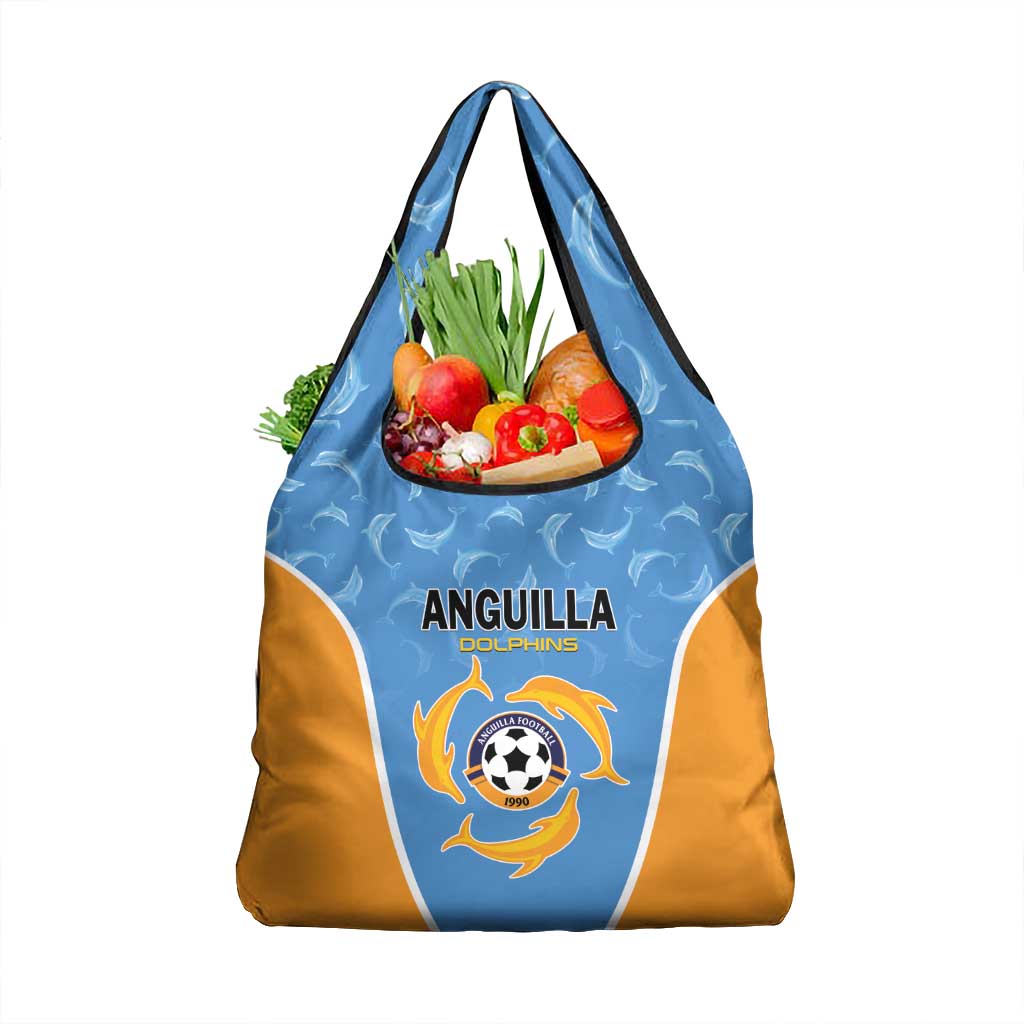 Anguilla Football Grocery Bag Come On Soccer Dolphins