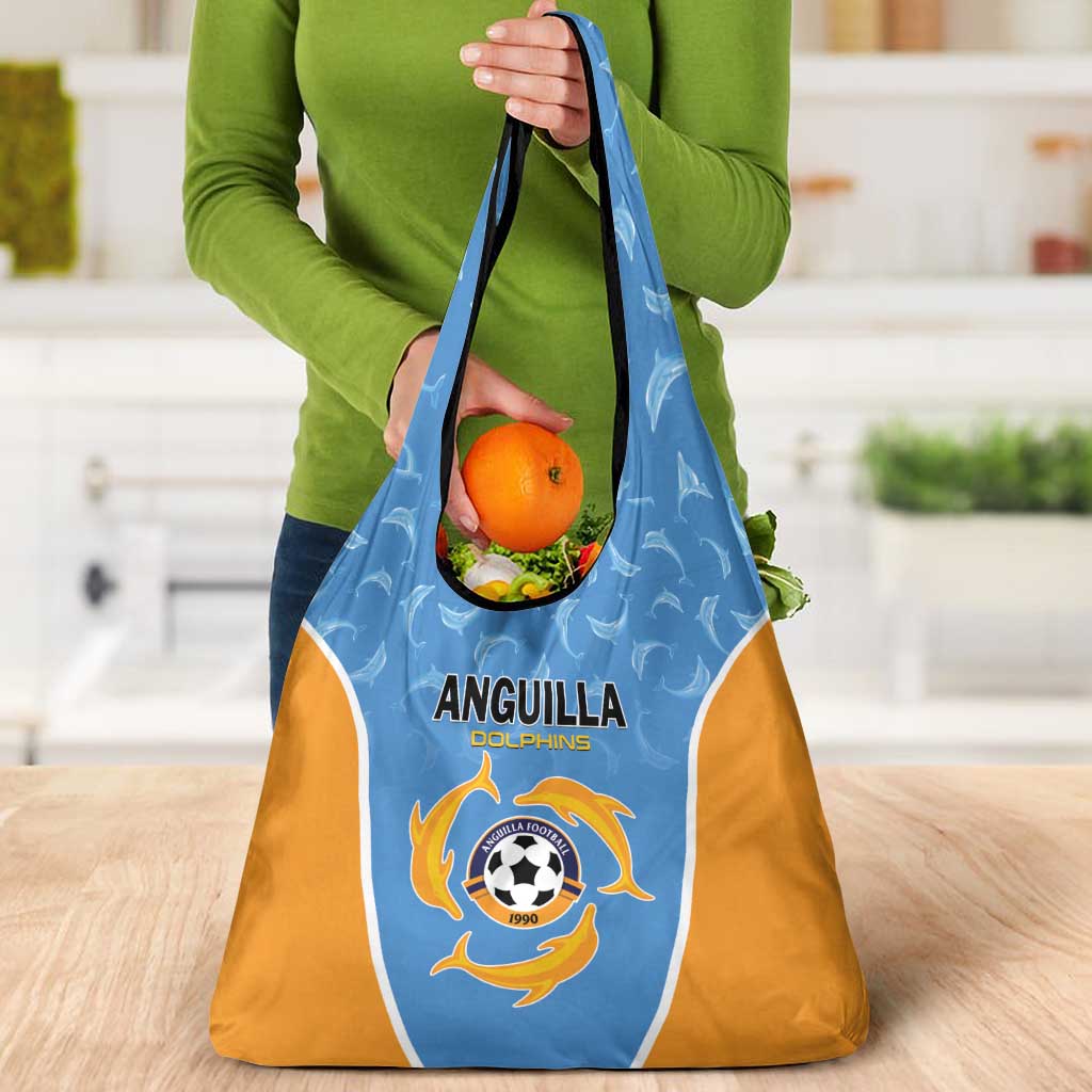 Anguilla Football Grocery Bag Come On Soccer Dolphins