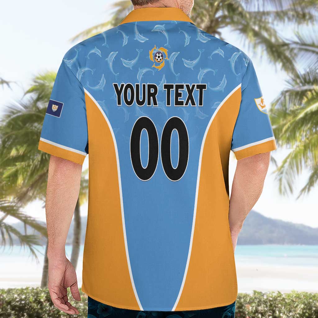 Custom Anguilla Football Hawaiian Shirt Come On Soccer Dolphins