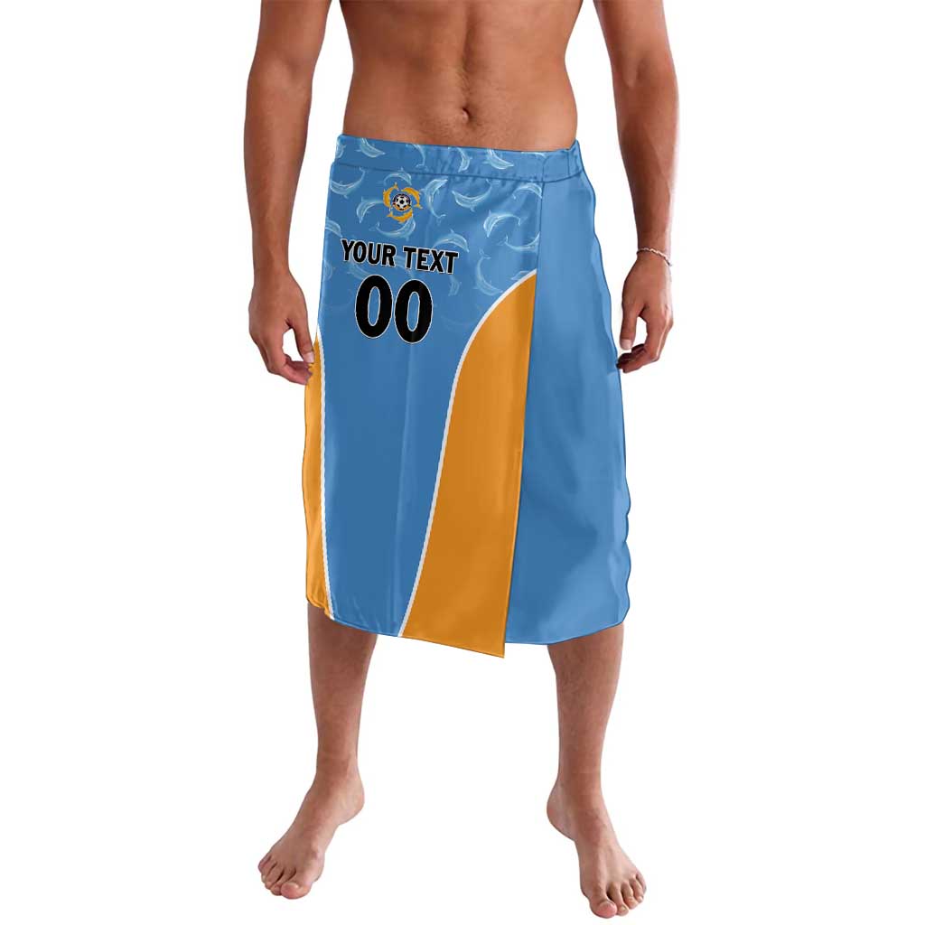 Custom Anguilla Football Lavalava Come On Soccer Dolphins