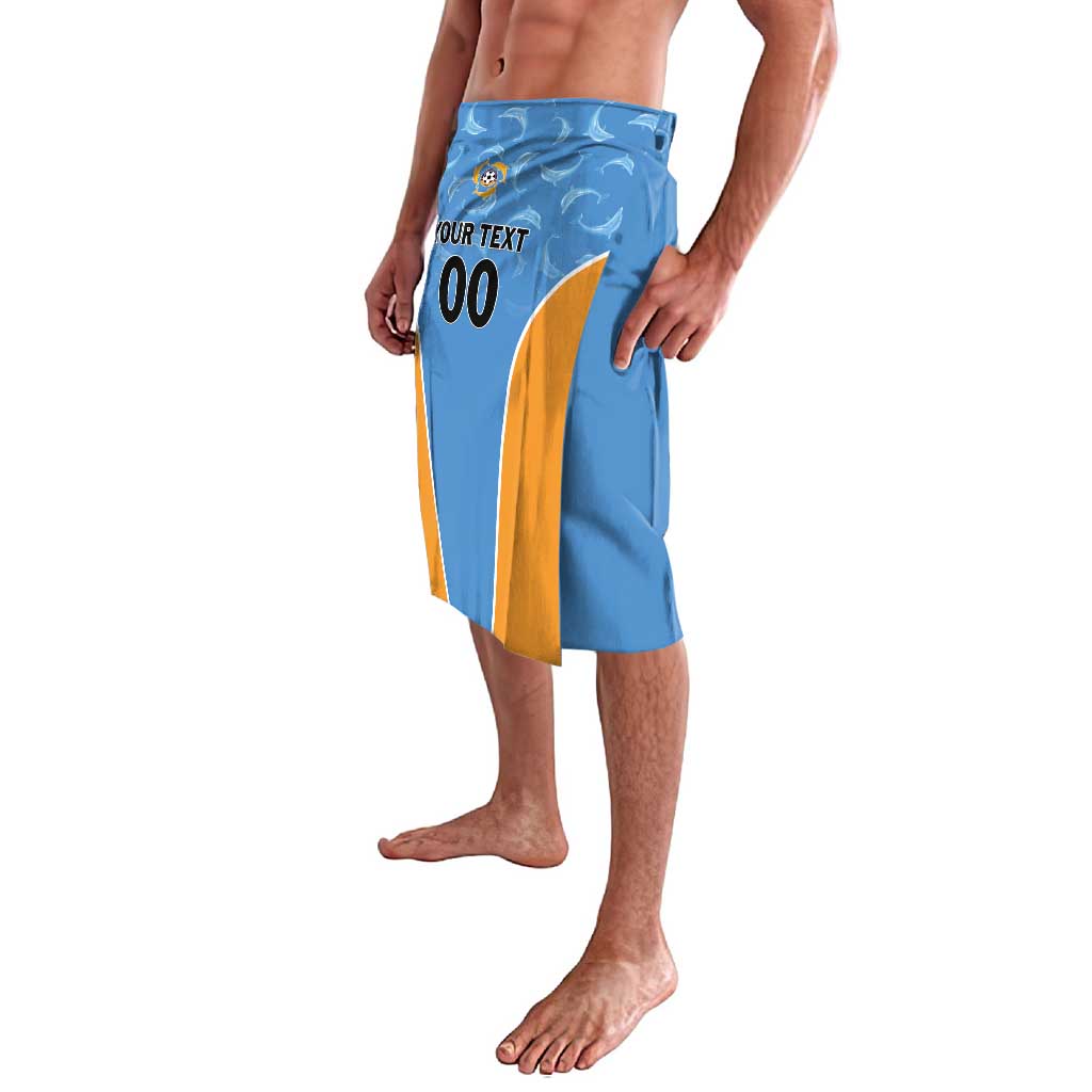 Custom Anguilla Football Lavalava Come On Soccer Dolphins