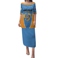 Custom Anguilla Football Puletasi Come On Soccer Dolphins