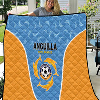 Anguilla Football Quilt Come On Soccer Dolphins