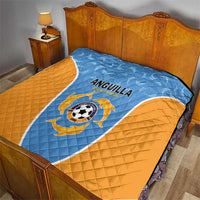 Anguilla Football Quilt Come On Soccer Dolphins