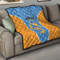 Anguilla Football Quilt Come On Soccer Dolphins