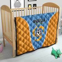 Anguilla Football Quilt Come On Soccer Dolphins