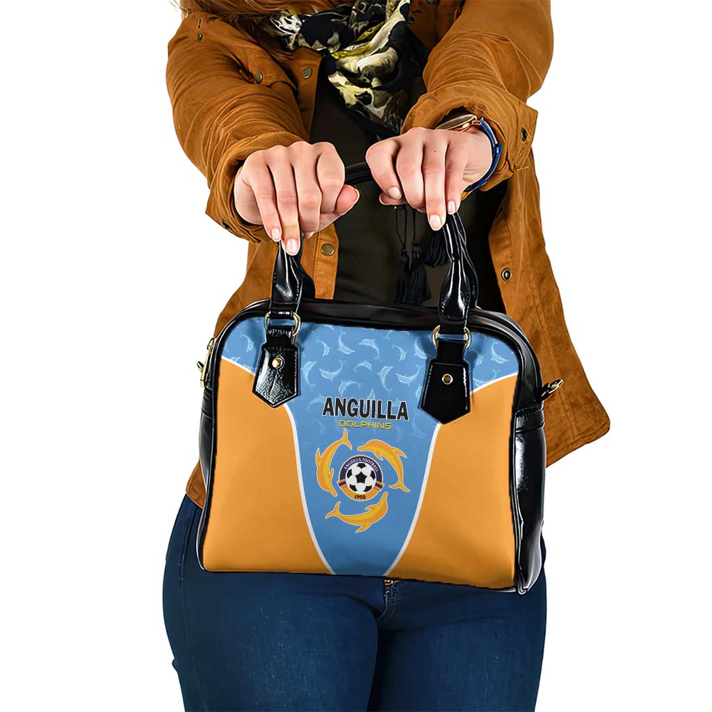 Anguilla Football Shoulder Handbag Come On Soccer Dolphins