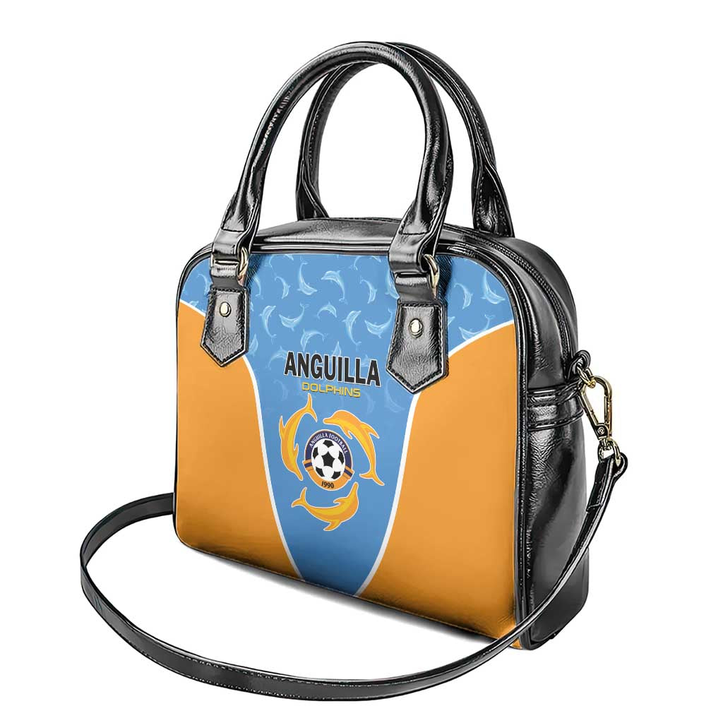 Anguilla Football Shoulder Handbag Come On Soccer Dolphins