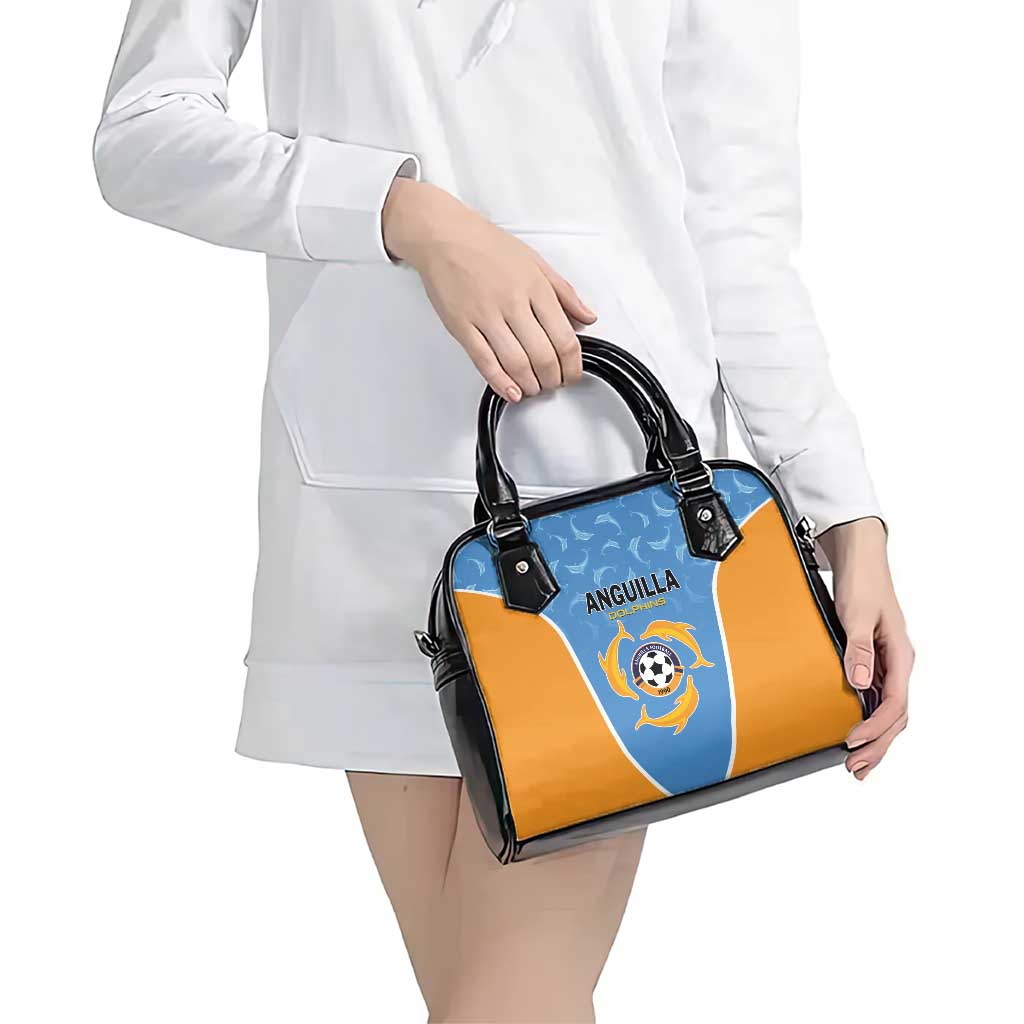 Anguilla Football Shoulder Handbag Come On Soccer Dolphins
