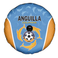 Anguilla Football Spare Tire Cover Come On Soccer Dolphins