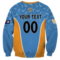 Custom Anguilla Football Sweatshirt Come On Soccer Dolphins