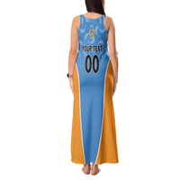 Custom Anguilla Football Tank Maxi Dress Come On Soccer Dolphins