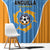 Anguilla Football Window Curtain Come On Soccer Dolphins