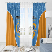 Anguilla Football Window Curtain Come On Soccer Dolphins