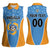 Custom Anguilla Football Women Sleeveless Polo Shirt Come On Soccer Dolphins