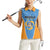 Custom Anguilla Football Women Sleeveless Polo Shirt Come On Soccer Dolphins