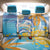 Anguilla 3 Dolphins Back Car Seat Cover Summer Stylized