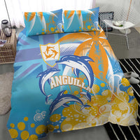 Anguilla 3 Dolphins Bedding Set Summer Stylized