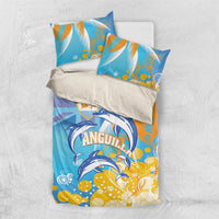 Anguilla 3 Dolphins Bedding Set Summer Stylized