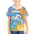 Personalised Anguilla 3 Dolphins Family Matching Off Shoulder Short Dress and Hawaiian Shirt Summer Stylized
