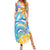 Personalised Anguilla 3 Dolphins Family Matching Summer Maxi Dress and Hawaiian Shirt Summer Stylized
