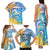Personalised Anguilla 3 Dolphins Family Matching Tank Maxi Dress and Hawaiian Shirt Summer Stylized