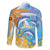 Personalised Anguilla 3 Dolphins Family Matching Tank Maxi Dress and Hawaiian Shirt Summer Stylized
