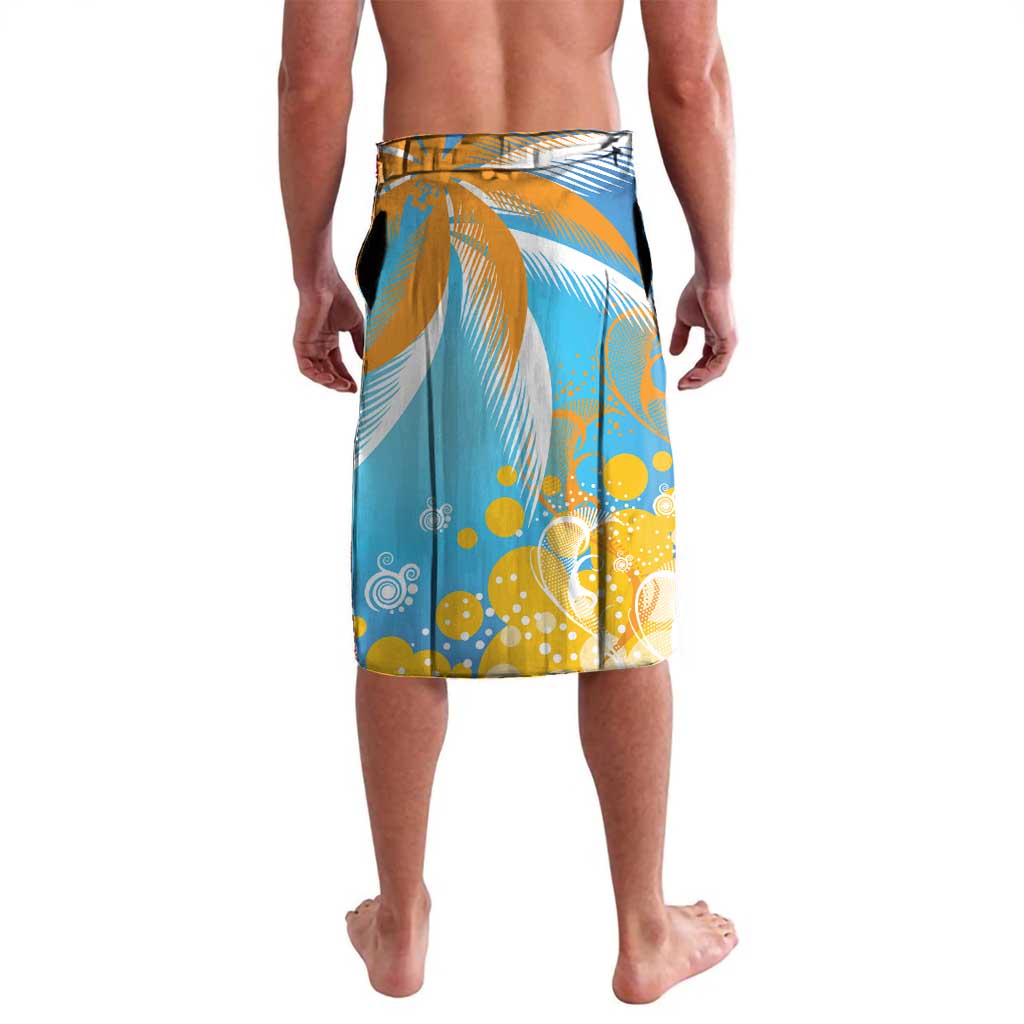 Personalised Anguilla 3 Dolphins Lavalava Summer Stylized